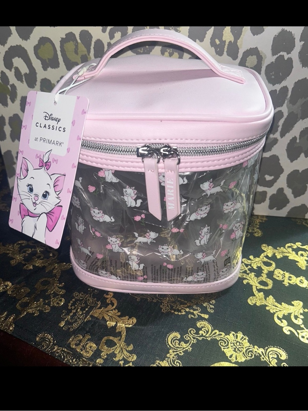 Aristocats Marie The Cat Pink Makeup case -cosmetic case